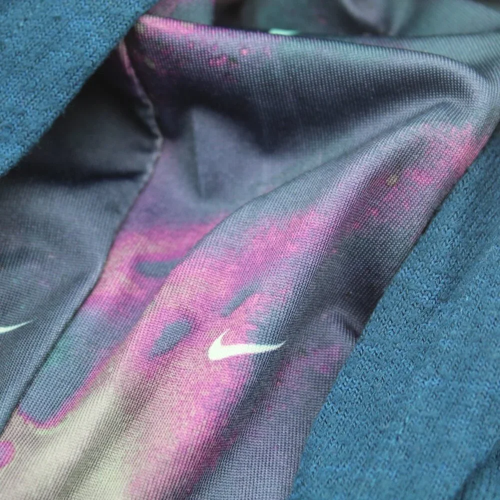 Nike Toddler Unisex Lightweight Knit Pullover Hoodie Sweater Size 3T Blue Swoosh